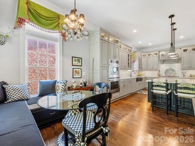 This beautiful home is a hidden gem in the gated community of on Carmel Country Club in North Carolina - for sale on GolfHomes.com, golf home, golf lot