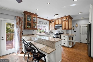 Welcome to this elegant golf course retreat in the highly on Rivermont Golf and Country Club in Georgia - for sale on GolfHomes.com, golf home, golf lot