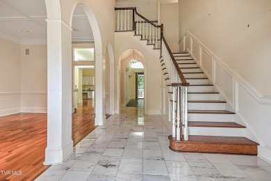 Custom Designed Brick and frame home on the 1st hole of Warriors on Tennessee Golf Trail At Warriors Path in Tennessee - for sale on GolfHomes.com, golf home, golf lot