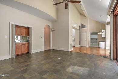 Custom Designed Brick and frame home on the 1st hole of Warriors on Tennessee Golf Trail At Warriors Path in Tennessee - for sale on GolfHomes.com, golf home, golf lot