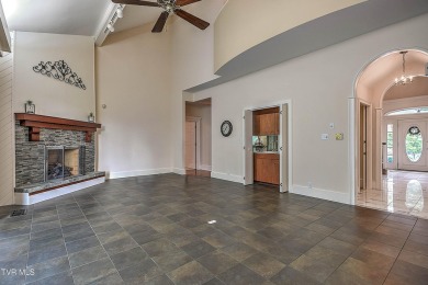 Custom Designed Brick and frame home on the 1st hole of Warriors on Tennessee Golf Trail At Warriors Path in Tennessee - for sale on GolfHomes.com, golf home, golf lot