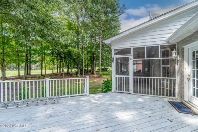 Custom built 3BR 3.5BA brick traditional/cape cod style home in on Sound Golf Links at Albemarle Plantation in North Carolina - for sale on GolfHomes.com, golf home, golf lot