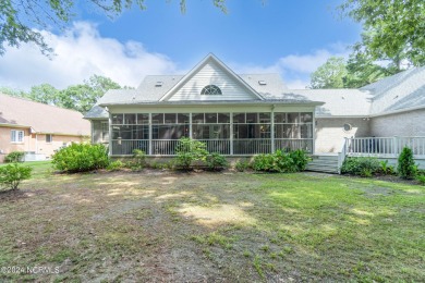 Custom built 3BR 3.5BA brick traditional/cape cod style home in on Sound Golf Links at Albemarle Plantation in North Carolina - for sale on GolfHomes.com, golf home, golf lot