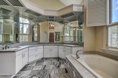 Custom Designed Brick and frame home on the 1st hole of Warriors on Tennessee Golf Trail At Warriors Path in Tennessee - for sale on GolfHomes.com, golf home, golf lot