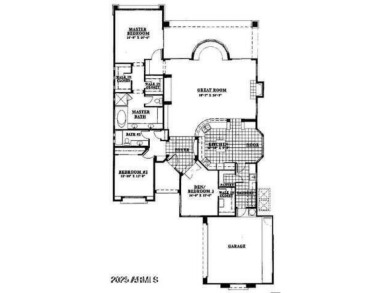 Great room floor plan by Edmunds in The Legacy at Legend Trail on Legend Trail Golf Club in Arizona - for sale on GolfHomes.com, golf home, golf lot