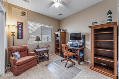Welcome home to this spacious five-bedroom, three-bath home in on Poston Butte Golf Club in Arizona - for sale on GolfHomes.com, golf home, golf lot