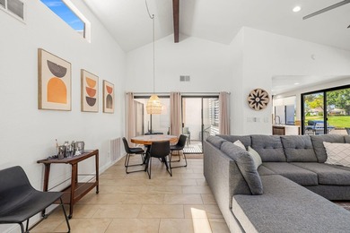 Completely reimagined and thoughtfully updated, this 2-bedroom on Rancho Las Palmas Country Club in California - for sale on GolfHomes.com, golf home, golf lot