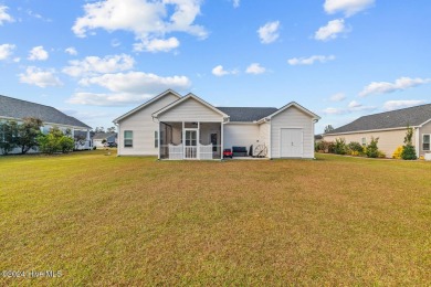 Welcome to this almost-new, stunning single-story home nestled on Bear Trail Golf Club in North Carolina - for sale on GolfHomes.com, golf home, golf lot