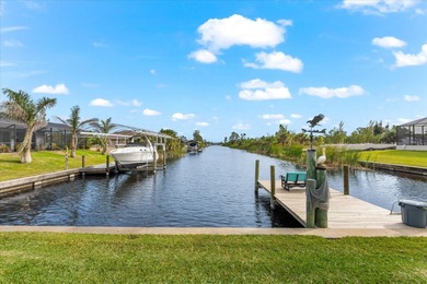 Enjoy stunning water views from nearly every angle of this on Rotonda Golf and Country Club - Long Marsh  in Florida - for sale on GolfHomes.com, golf home, golf lot