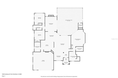 Enjoy stunning water views from nearly every angle of this on Rotonda Golf and Country Club - Long Marsh  in Florida - for sale on GolfHomes.com, golf home, golf lot