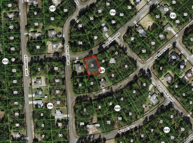 Oversized quarter-acre homesite in Citrus Springs offering an on Pine Ridge Community Golf and Country Club in Florida - for sale on GolfHomes.com, golf home, golf lot