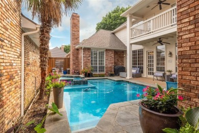 Beautifully updated entertainer's dream with full wet bar, new on Preston Trail Golf Course - Collin County in Texas - for sale on GolfHomes.com, golf home, golf lot