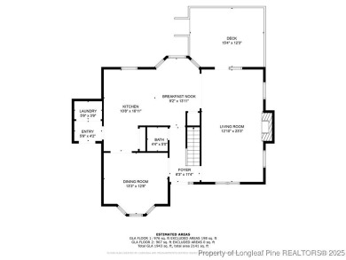 Step into this 3 bedroom, 2.5 bath gem in Fairway Woods. You'll on Sanford Municipal Golf Course in North Carolina - for sale on GolfHomes.com, golf home, golf lot