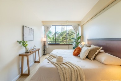 Tropical elegance meets urban convenience in this beautifully on Ala Wai Golf Course in Hawaii - for sale on GolfHomes.com, golf home, golf lot