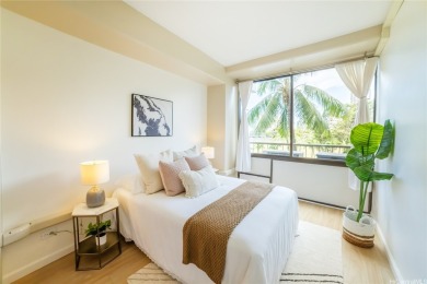 Tropical elegance meets urban convenience in this beautifully on Ala Wai Golf Course in Hawaii - for sale on GolfHomes.com, golf home, golf lot