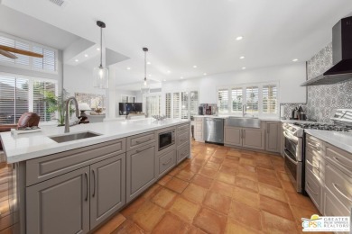 Discover this stunningly remodeled 2-bedroom, 2-bathroom condo on Cathedral Canyon Golf and Tennis Club in California - for sale on GolfHomes.com, golf home, golf lot