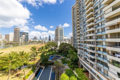Tropical elegance meets urban convenience in this beautifully on Ala Wai Golf Course in Hawaii - for sale on GolfHomes.com, golf home, golf lot