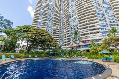 Tropical elegance meets urban convenience in this beautifully on Ala Wai Golf Course in Hawaii - for sale on GolfHomes.com, golf home, golf lot