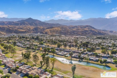 Discover this stunningly remodeled 2-bedroom, 2-bathroom condo on Cathedral Canyon Golf and Tennis Club in California - for sale on GolfHomes.com, golf home, golf lot