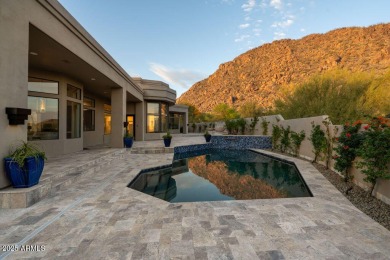 Nestled in a quiet cul-de-sac with sweeping mountain views from on Desert Highlands Golf Club in Arizona - for sale on GolfHomes.com, golf home, golf lot