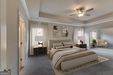 Modern elegance meets resort-style living in the Georgetown on Traditions of Braselton Golf Club in Georgia - for sale on GolfHomes.com, golf home, golf lot