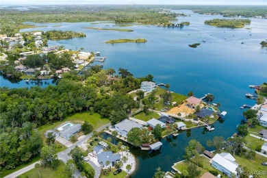 This updated waterfront stilt home in Crystal River is a rare on Plantation Inn and Golf Resort  in Florida - for sale on GolfHomes.com, golf home, golf lot