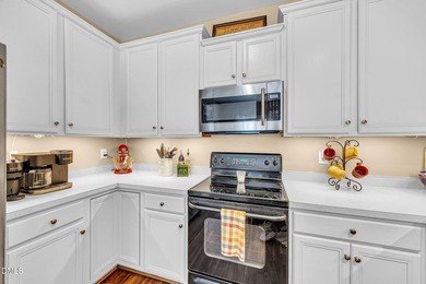 Highly desirable end-unit townhome in the sought-after Heritage on Heritage Golf Club in North Carolina - for sale on GolfHomes.com, golf home, golf lot