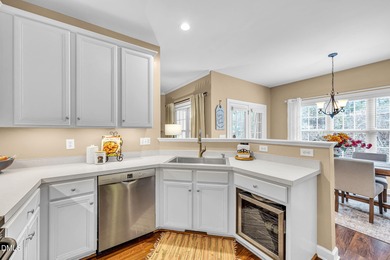 Highly desirable end-unit townhome in the sought-after Heritage on Heritage Golf Club in North Carolina - for sale on GolfHomes.com, golf home, golf lot