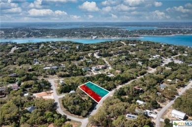 Tree shaded possible second story lake view lot located in on Canyon Lake Golf Club in Texas - for sale on GolfHomes.com, golf home, golf lot