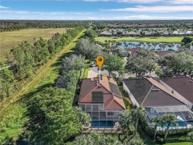 Relax on your private screened lanai and enjoy the beautiful on The Club At Grandezza in Florida - for sale on GolfHomes.com, golf home, golf lot