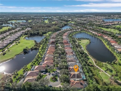 Relax on your private screened lanai and enjoy the beautiful on The Club At Grandezza in Florida - for sale on GolfHomes.com, golf home, golf lot