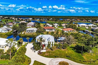 Experience unparalleled coastal living in this 2019 custom-built on Rotonda Golf and Country Club The Links Course in Florida - for sale on GolfHomes.com, golf home, golf lot