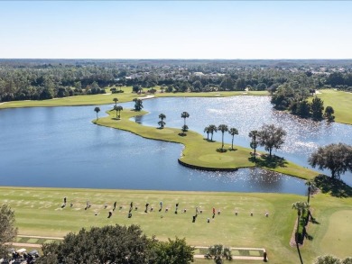 Relax on your private screened lanai and enjoy the beautiful on The Club At Grandezza in Florida - for sale on GolfHomes.com, golf home, golf lot