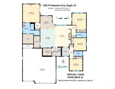 One-of-a-kind CUSTOM Craftsman-style home in the most on Eagle Legacy Golf Course in Idaho - for sale on GolfHomes.com, golf home, golf lot