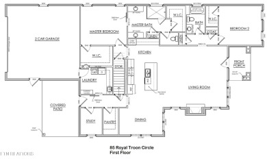 The living is easy in this lovely residence in a gated community on Centennial Golf Course in Tennessee - for sale on GolfHomes.com, golf home, golf lot