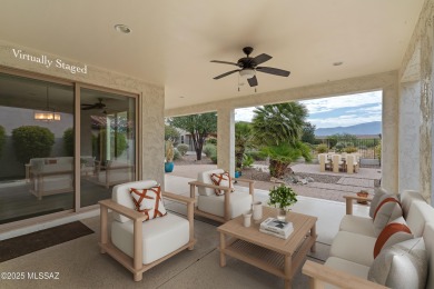 Stunning Extended Cortez Model with Premier Views in on Saddlebrooke Ranch Golf Club in Arizona - for sale on GolfHomes.com, golf home, golf lot