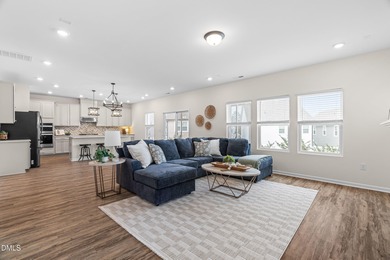 Step into turnkey perfection in the coveted 12 Oaks community on The Club At Twelve Oaks in North Carolina - for sale on GolfHomes.com, golf home, golf lot