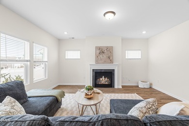 Step into turnkey perfection in the coveted 12 Oaks community on The Club At Twelve Oaks in North Carolina - for sale on GolfHomes.com, golf home, golf lot