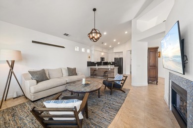 Step into this upgraded Islands 3 model that has been remodeled on Oasis Country Club in California - for sale on GolfHomes.com, golf home, golf lot