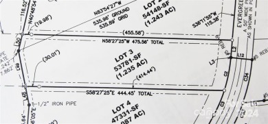 Lot #3 is a main channel waterfront lot  on The Tillery Tradition Country Club in North Carolina - for sale on GolfHomes.com, golf home, golf lot