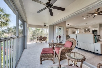 Welcome to a beautifully UPDATED THREE BEDROOM end unit condo on Estero Country Club in Florida - for sale on GolfHomes.com, golf home, golf lot