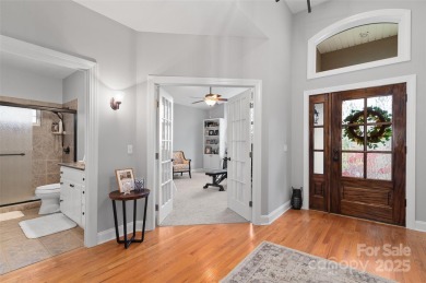 Absolutely stunning one-level home in the sought-after Sanctuary on Waynesville Country Club Inn in North Carolina - for sale on GolfHomes.com, golf home, golf lot