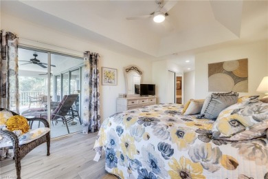 Welcome to a beautifully UPDATED THREE BEDROOM end unit condo on Estero Country Club in Florida - for sale on GolfHomes.com, golf home, golf lot