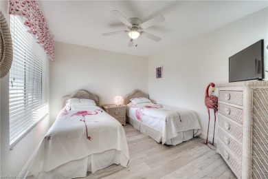 Welcome to a beautifully UPDATED THREE BEDROOM end unit condo on Estero Country Club in Florida - for sale on GolfHomes.com, golf home, golf lot