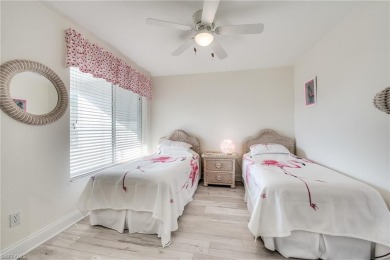 Welcome to a beautifully UPDATED THREE BEDROOM end unit condo on Estero Country Club in Florida - for sale on GolfHomes.com, golf home, golf lot