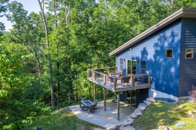 Mid-Century Rustic Modern Masterpiece | 6.44 Acres | Kimberling on Kimberling City Golf Club in Missouri - for sale on GolfHomes.com, golf home, golf lot