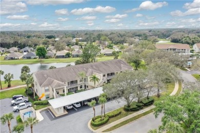 Pristine END UNIT overlooking a tranquil pond with clusters of on Villages of Country Creek Golf Course in Florida - for sale on GolfHomes.com, golf home, golf lot