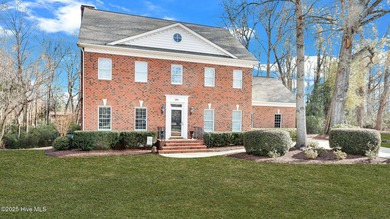 Beautiful brick Colonial home defined by classic symmetry on Ironwood Golf and Country Club in North Carolina - for sale on GolfHomes.com, golf home, golf lot