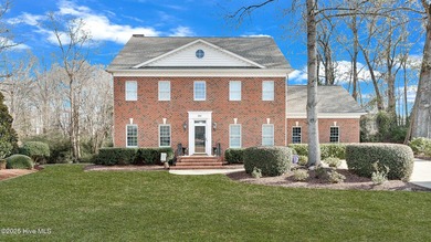 Beautiful brick Colonial home defined by classic symmetry on Ironwood Golf and Country Club in North Carolina - for sale on GolfHomes.com, golf home, golf lot