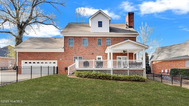 Beautiful brick Colonial home defined by classic symmetry on Ironwood Golf and Country Club in North Carolina - for sale on GolfHomes.com, golf home, golf lot
